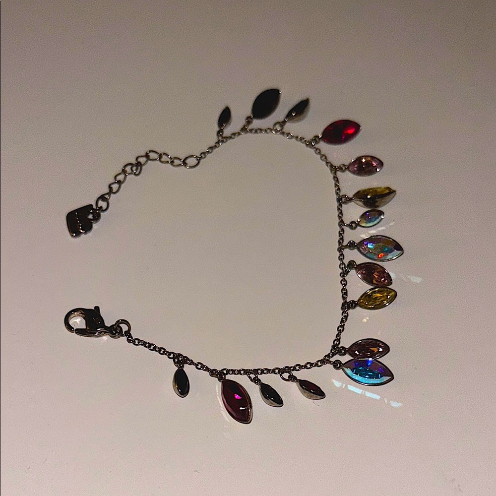 Vintage Swarovski Multicolor Gemstone Bracelet